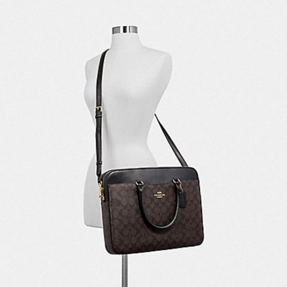 Coach Bags Coach Leather Laptop Briefcase F3923 Bag Poshmark